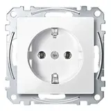 MERTEN MEG2301-0319 SCHUKO-Steckdose System M Standard | polarweiß glänzend