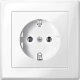 MERTEN MEG2301-1419 SCHUKO-Steckdose komplett M-Smart 1-fach | polarweiß glänzend