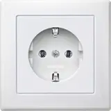 MERTEN MEG2301-1519 SCHUKO-Steckdose komplett M-Smart 1-fach | polarweiß matt