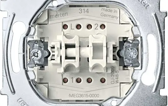 MERTEN MEG3615-0000 Wippschalter Serienschalter, 16 A
