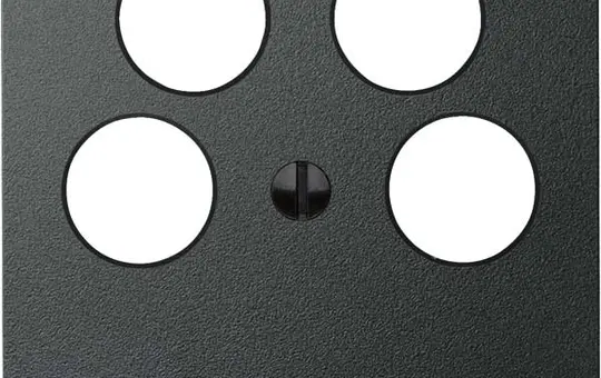 MERTEN 295314 Antennenabdeckung System M 4-fach | anthrazit