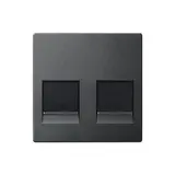 MERTEN MEG4562-0414 Modular-Jack-Abdeckung System M Standard | anthrazit