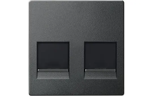 MERTEN MEG4562-0414 Modular-Jack-Abdeckung System M Standard | anthrazit