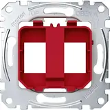 MERTEN MEG4566-0006 Tragring für Modular Jack rot