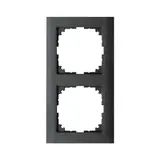 MERTEN MEG4020-3614 Abdeckrahmen M-Pure 2-fach | anthrazit