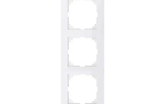 MERTEN MEG4030-3619 Abdeckrahmen M-Pure 3-fach | polarweiß