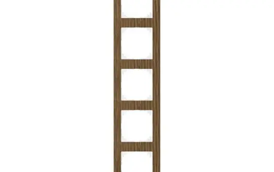 MERTEN MEG4050-3674 Abdeckrahmen M-Pure 5-fach | eiche/aktivweiß