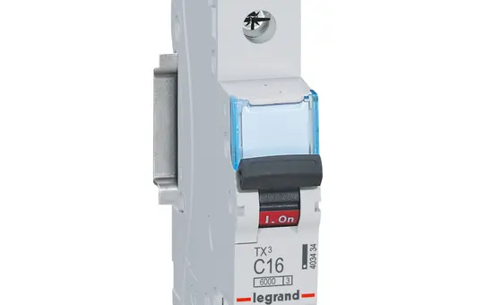 LEGRAND 403434 TX³ Leitungsschutzschalter 1-polig Typ C 16 A