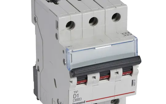 LEGRAND LS D1 3P 6KA TX³ Leitungsschutzschalter 3-polig Typ D 1 A