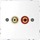 MERTEN MEG4350-6035 Steckdose Audio-Anschluss System Design lotosweiß