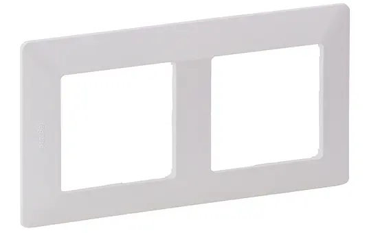 LEGRAND 754002 Abdeckrahmen Valena Life 2-fach | ultraweiß