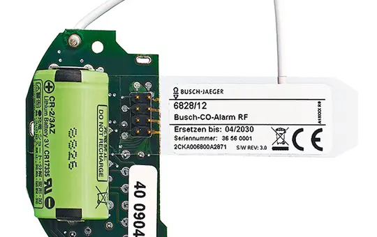 BUSCH-JAEGER 6828/12 CO2-Alarm-Funkmodul Standard