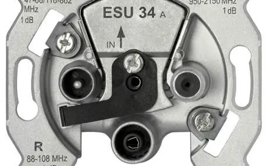 KATHREIN 21110011 Einzeldose 3-fach, SAT, Stich, 1 dB
