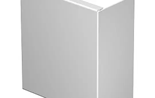 OBO BETTERMANN 6193387 Endstück WDK reinweiß | 80x170 mm