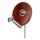 KATHREIN 20010028 Offset-Parabolantenne mit Logo | rotbraun | 75 cm