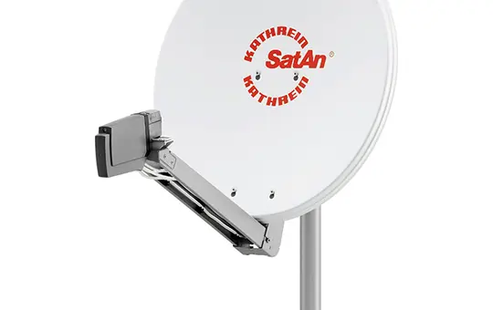 KATHREIN 20010029 Offset-Parabolantenne mit Logo | weiß | 75 cm