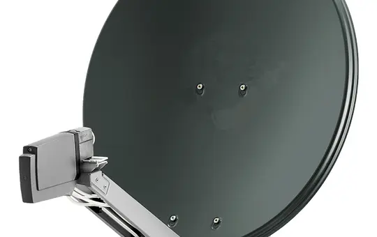 KATHREIN 20010036 Offset-Parabolantenne ohne Logo | graphit | 75 cm