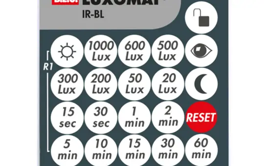 B.E.G. 93055 IR-Fernbedienung für LUXOMAT BLE