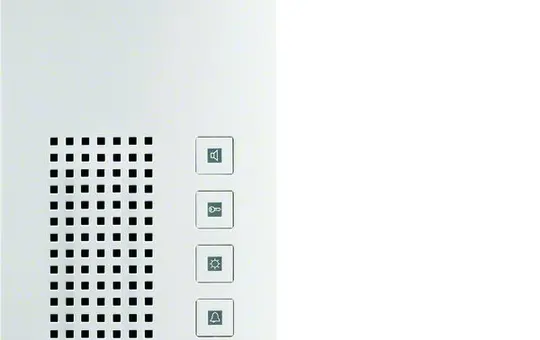 ELCOM 1712000 Audio-Innenstation i2 AP | weiß