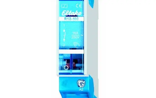 ELTAKO R12-100-12V DC Relais 1S, 16 A, 12 V DC