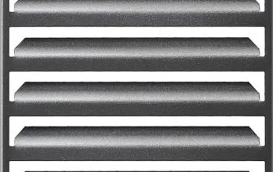 GIRA 134628 Lamelle für Energiesäule Klarsichtscheibe | anthrazit