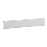 HAGER SL20055219016 tehalit Sockelleistenkanal-Oberteil Weichlippe | verkehrsweiß | 20x55 mm