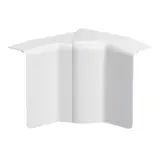 HAGER SL2005549016 tehalit Sockelleistenkanal-Inneneck einstellbar | verkehrsweiß | 20x55 mm
