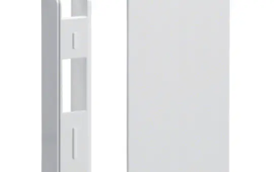 HAGER SL2008069016 tehalit Sockelleistenkanal-Endstück Standard | verkehrsweiß | 20x80 mm