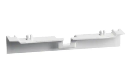 HAGER SL20055A9016 tehalit SL-Geräteträgerschürze Standard | verkehrsweiß | 20x55 mm