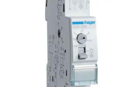 HAGER EMS005 Treppenlichtzeitschalter Multifunktion