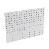 LEGRAND 004969 Beschriftungsbogen 1-99, A-Z