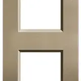 LEGRAND LNA4802M2SQ Abdeckrahmen LivingLight 2-fach | mattbronze
