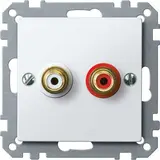 MERTEN MEG4350-0319 Steckdose Audio-Anschluss System M polarweiß glänzend