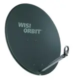 WISI 13429-7 Parabol-Offset-Antenne graphitgrau | 80 cm