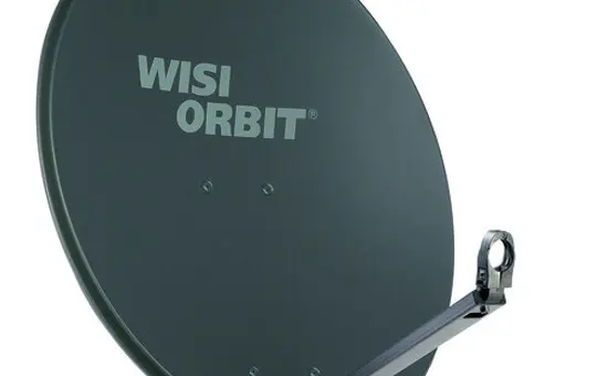 WISI 13429-7 Parabol-Offset-Antenne graphitgrau | 80 cm