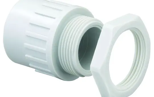SPELSBERG RST M20 Rohrstutzen mit Gegenmutter M20 | 20 mm