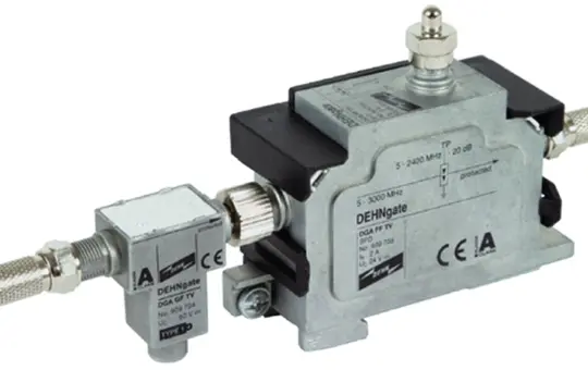 DEHN 909703 Ableiter für koaxialen Anschluss DEHNgate DGA FF TV