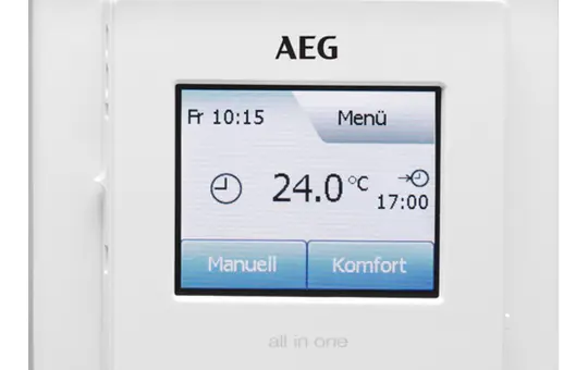 AEG FRTD903TC Temperaturregler Komforttemperaturregler mit Touchdisplay UP