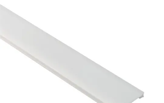 BARTHELME 62398212 Abdeckung für GARliano flach | opalweiß | 2 m
