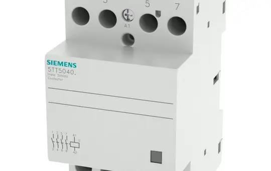 SIEMENS 5TT5040-0 Installationsschütz 230/400V 4S, 40 A