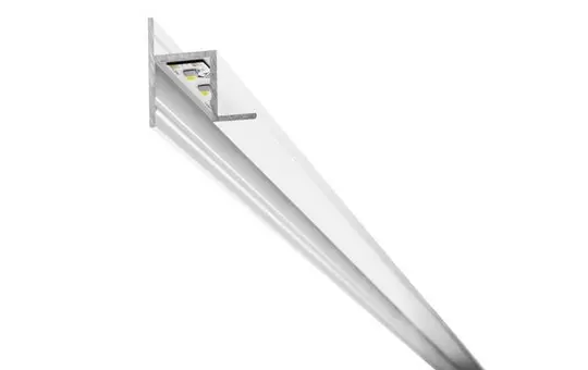 BARTHELME 62399472 Aluminiumprofil Soffitto aluminium eloxiert | 2 m