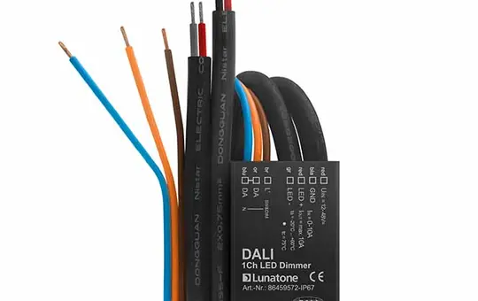 LUNATONE 86459572-IP67 DALI-LED-Dimmaktor CV DT6 DE 1-fach, 10 A, IP67