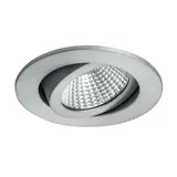 BRUMBERG 12361253 LED-Einbaustrahler SEVEN rund, 740 lm, 3000 K | aluminium matt