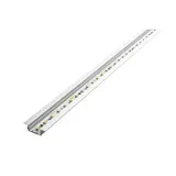 BARTHELME 62399591 Aluminiumprofil BARdolino Laminato aluminium eloxiert | 1 m