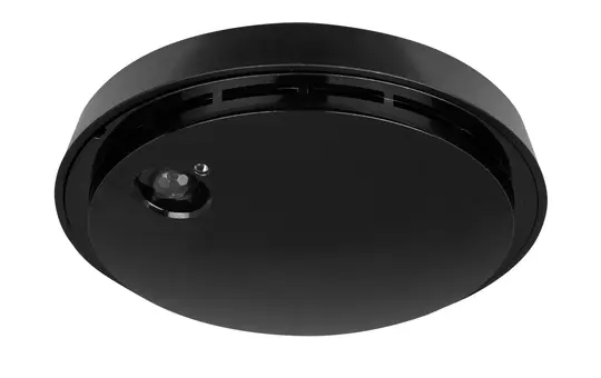 ELSNER 70698 KNX-Präsenzmelder SEWI Helligkeit, Temperatur, Luftfeuchte | schwarz