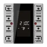 JUNG LS5294D1ST KNX-Raumcontroller F50 LS 4-fach, secure