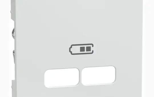 MERTEN MEG4367-0325 USB-Abdeckung System M aktivweiß glänzend