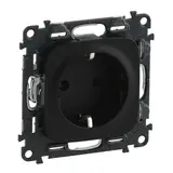 LEGRAND 754888 SCHUKO-Steckdose Valena Allure Berührungsschutz | schwarz matt