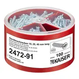 KAISER 2472-91 Schrauben-Box 15/25/40 mm