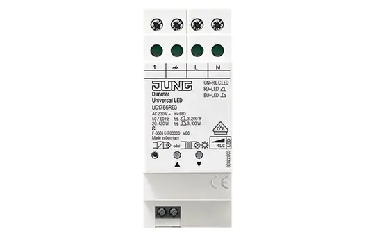 JUNG UD1755REG Dimmer REG RLC, LED, 200 W